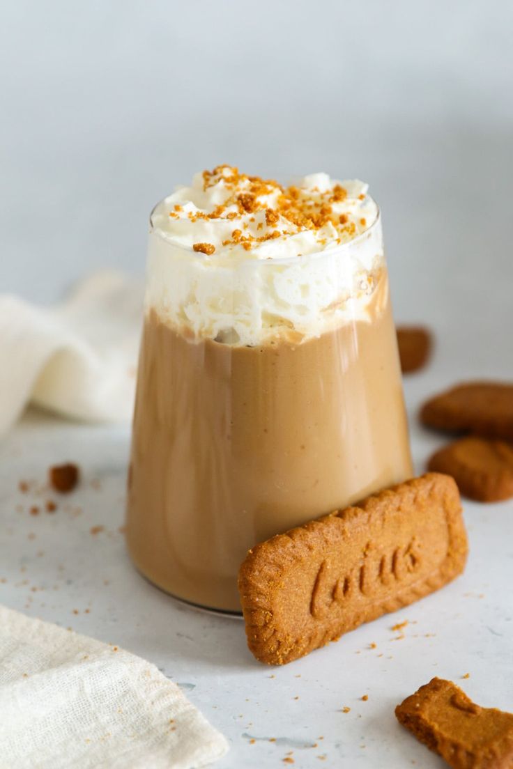 Caramel Biscuit Latte